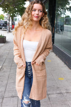 Load image into Gallery viewer, You Got This Oatmeal Striped Knit Open Cardigan