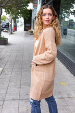 Load image into Gallery viewer, You Got This Oatmeal Striped Knit Open Cardigan
