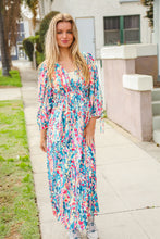 Load image into Gallery viewer, Star Struck Vintage Floral Midi Dress with Side Pockets