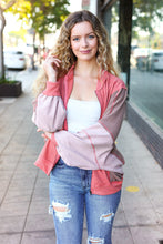 Load image into Gallery viewer, Boldy You Camel Dolman Sleeve Colorblock Knit Bomber Jacket
