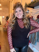 Load image into Gallery viewer, Basketweave Sweater Vest