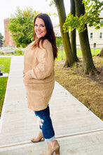 Load image into Gallery viewer, You Got This Oatmeal Striped Knit Open Cardigan