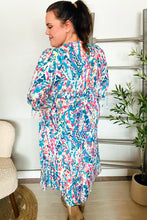 Load image into Gallery viewer, Star Struck Vintage Floral Midi Dress with Side Pockets