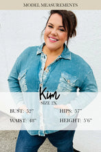 Load image into Gallery viewer, Stand Out Rust & Taupe Color Block Plaid Longline Shacket