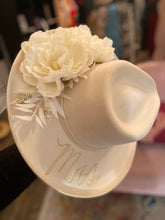 Load image into Gallery viewer, Mrs Monochrome Bridal Hat
