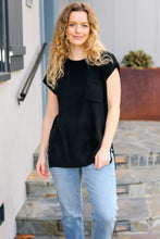 Load image into Gallery viewer, Best In Bold Black Dolman Ribbed Knit Sweater Top
