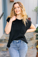 Load image into Gallery viewer, Best In Bold Black Dolman Ribbed Knit Sweater Top
