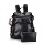 Black Backpack with Aztec Strap