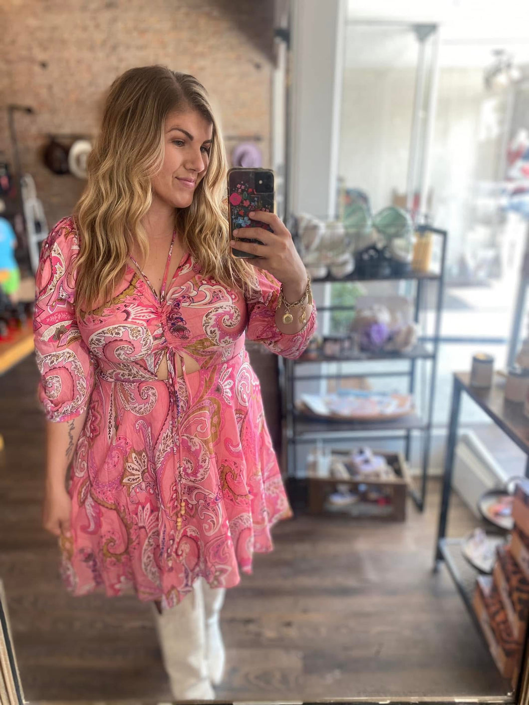 Clearance Pink Dress