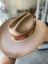 Load image into Gallery viewer, Simple wool Cowgirl Hat with Charms
