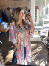 Load image into Gallery viewer, Boho Maxi length kimono
