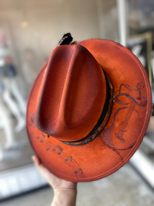 Burnt Orange Music City Rancher Hat