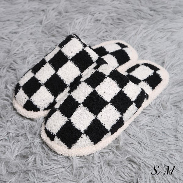 Checker Slippers