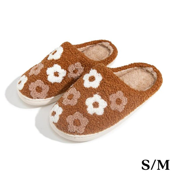 Floral Slippers