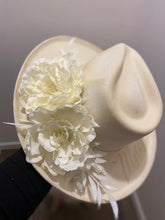 Load image into Gallery viewer, Mrs Monochrome Bridal Hat
