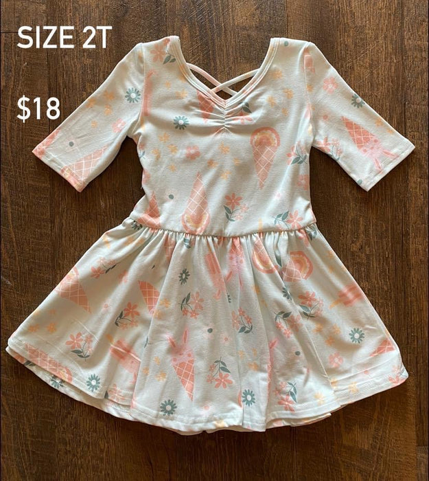 Size 2T Ice Cream Dress