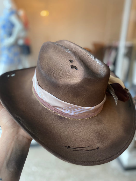 Beat Up Cowgirl Hat