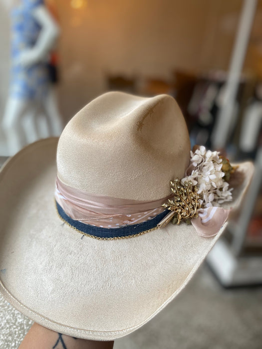 Rose Cowgirl Hat - XL