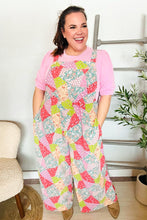 Load image into Gallery viewer, Stand Out Multicolor Boho Patchwork Wide Leg Overall Jumpsuit
