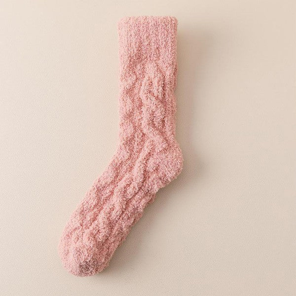 Plush Knit Socks
