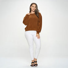 Load image into Gallery viewer, Corduroy Long Sleeve Top
